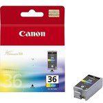 1511B001, Картридж CANON CLI-36 цветной, 12 мл, 250 страниц
