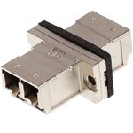 106115-1100, Fiber Optic Connectors LC-D EMI ADAPTER SC SCREW MT ZR METAL