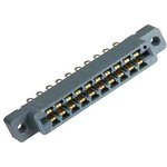 50-20A-30, Card Edge Connector, Dual Side, 1.8 mm, 20 Contacts, Panel Mount ...