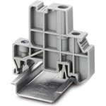 1201413, End clamps - for supporting the ends of double-level and three-level terminal blocks - width: 10 mm - color: gray