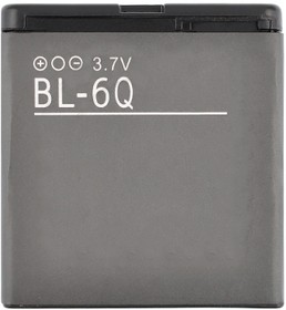 Аккумуляторная батарея (аккумулятор) VIXION BL-6Q для Nokia 6700 classic 3.8V 3.7V 960mah