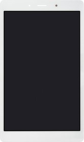Фото 1/4 Дисплей (экран) в сборе с тачскрином для Samsung SM-T295 (LTE) Galaxy Tab A 8.0" белый