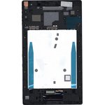 Дисплей (экран) в сборе с тачскрином для Lenovo Tab 4 Plus (TB-8504X) с рамкой черный
