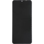 Дисплей (экран) в сборе с тачскрином для Samsung Galaxy A12 SM-A125F черный с ...