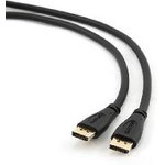 CC-DP-1M, Кабель; DisplayPort 1.2,HDCP 1.3; 1,8м; черный; Серия: Cablexpert