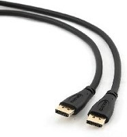 Фото 1/2 CC-DP-1M, Кабель; DisplayPort 1.2,HDCP 1.3; 1,8м; черный; Серия: Cablexpert
