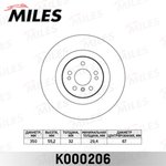 Диск тормозной передний D350мм MERCEDES W164 (TRW DF6013S) K000206