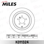 Диск тормозной задний Land Rover RANGE ROVER 02- (TRW DF4954S) K011324