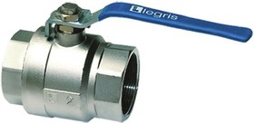4902 10 13, Nickel Plated Brass 2 Way, Ball Valve, BSPP 1/4in, 30bar Operating Pressure