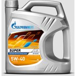 Масло моторное Gazpromneft Super 5W-40 полусинтетическое 4 л 2389901316
