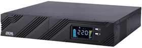 Фото 1/10 Powercom SPR-1500 LCD, ИБП SPR-1500, линейно-интерактивный, 1500 ВA, 1200 Вт, LCD, Rack/Tower, 8 розеток IEC320 C13 с резервным питанием, US