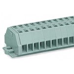 260-112, 260 Series Grey Terminal Strip, 1.5mm², Single-Level, Cage Clamp Termination