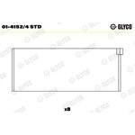 01-4152/4 STD, Вклад.шатун.ком/кт STD, FORD Escort/Fiesta/Orion 1.8D 89-  ...