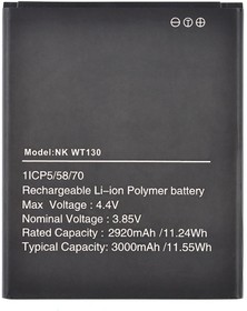 Аккумуляторная батарея (аккумулятор) VIXION WT130 для Nokia 1.3 3.85V 3000mAh