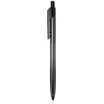 Ручка шариков. автоматическая Deli Arrow EQ01320 прозрачный/черный d=0.7мм черн ...