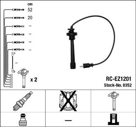 0352, Провода зажигания (к-т) RC-EZ1201