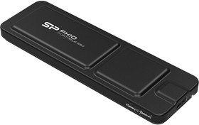 Фото 1/3 Внешний диск SSD Silicon Power PX10, 2ТБ, черный [sp020tbpsdpx10ck]