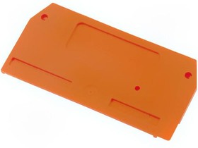 Фото 1/3 279-328, Торцевая пластина, 2 мм, оранжевая