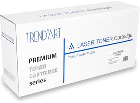 TA_CE741A - Тонер-картридж TrendArt голубой для HP Color LaserJet CP5225 (7,3K) R V