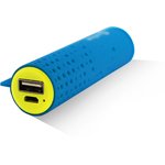 Внешняя аккумуляторная батарея AI-TUBE B 3100mAh (11Wh) голубая Amperin