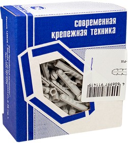 91141 ДЮБЕЛЬ НЕЙЛОН. S-FIX 5Х25 (200ШТ)