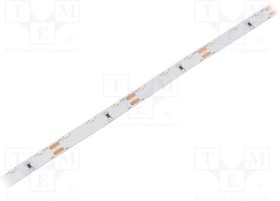 HH-S60F008-335-12 CW WHITE PCB IP20, Лента LED, белый холодный, 335, 12В, LED/м: 60, 8мм, белая PCB