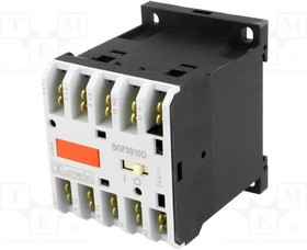 11BGF0910D024, Контактор:3-полюсный; NO x3; Вспомогательные контакты: NO; 24ВDC