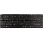Клавиатура для ноутбука Asus N73,N53, без рамки, чёрная