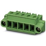 1828252, 20A 3 0.2~4 1 10~30 7.62mm 1x3P Green - Pluggable System TermInal Block