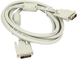 Bion Кабель DVI-D dual link 25M/25M, экран, ферритовые кольца, 1.8м [BXP-CC-DVI2-018]
