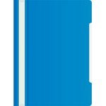 Папка-скоросшиватель Бюрократ -PS20BLUE A4 прозрач.верх.лист пластик синий 0.12/0.16