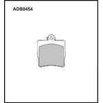 ADB0454, Колодки тормозные дисковые | зад |