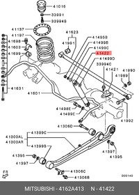 Амортизатор Mitsubishi Pajero 06-15 / Pajero Sport 08-21