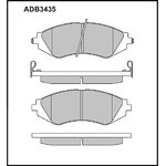 Колодки передние GM Lanos/Nubira/ Rezzo/Lacetti 04 ALLIED NIPPON ADB 3435