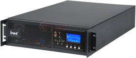 Фото 1/2 ИБП INVT HR1106XS, INVT Rack type online UPS 6kVA / 6kW, установлено 16 x 12V*7Ah батарей, возможность подключения внешних АКБ