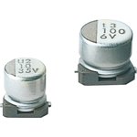 UWX1E100MCL1GB, Aluminum Electrolytic Capacitors - SMD 25volts 10uF AEC-Q200