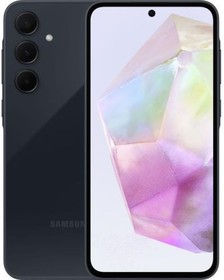 Смартфон Samsung SM-A356E Galaxy A35 5G 128Gb 8Gb темно-синий моноблок 3G 4G 2Sim 6.6" 1080x2340 Android 14 50Mpix 802.11 a/b/g/n/ac/ax NFC