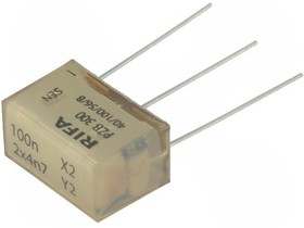 Фото 1/5 PZB300MC13R30, PZB300 Paper Capacitor, 275V ac, ±20%, 100nF, Through Hole