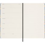 Еженедельник Moleskine Limited Edition Prescious & Ethical Silk, 240стр., синий