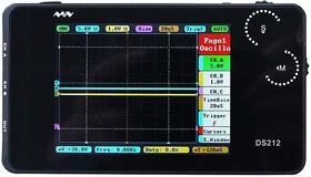 Карманный цифровой осциллограф MiniDSO DS212 двухканальный