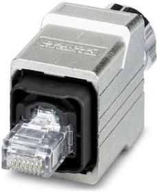 Фото 1/2 1608100, Modular Connectors / Ethernet Connectors VS-PPC-C1-RJ45-MNNA CAT5 PUSH-PULL IP67