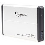 Внешний корпус для HDD Gembird EE2-U3S-2-S 2.5" EE2-U3S-2-S, серебро, USB 3.0 ...