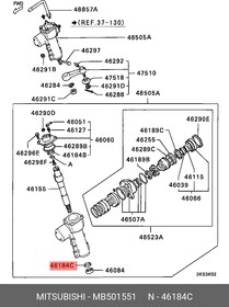 MB501551, ПРОКЛАДКА РЕЗИНОВАЯ [ORG]
