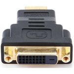 Переходник Gembird Переходник HDMI-DVI , 19M/25F, золотые разъемы ...