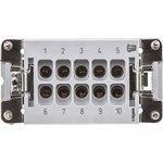 1-1103636-1, Heavy Duty Power Connectors PIN INSERT 10+PE HE.10 SIZE 4