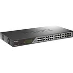 D-Link DSS-200G-28MP/A1A Настраиваемый L2 коммутатор с 24 портами ...