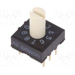 A6R-102RS, DIP Switches / SIP Switches BCD 3X3 TOP EXT ACT