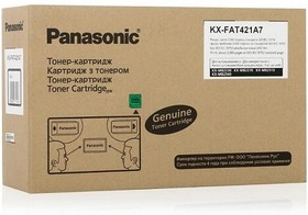Фото 1/8 Тонер Картридж Panasonic KX-FAT421A7 черный для Panasonic KX-MB2230/2270/2510/2540 (2000стр.)