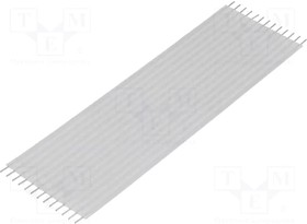 8-1474621-3, Разъем: гибкая перемычка, Ш.шлейфа: 2,54мм, L: 101,6мм, прямые