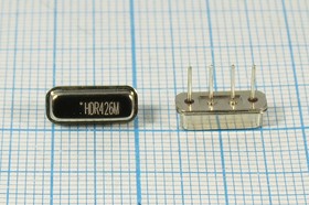Фото 1/2 ПАВ резонаторы 426МГц в корпусе F11, 1порт; №SAW 426000 \F11\\175\\ HDR426MF11-01A\SDE (HDR426M)